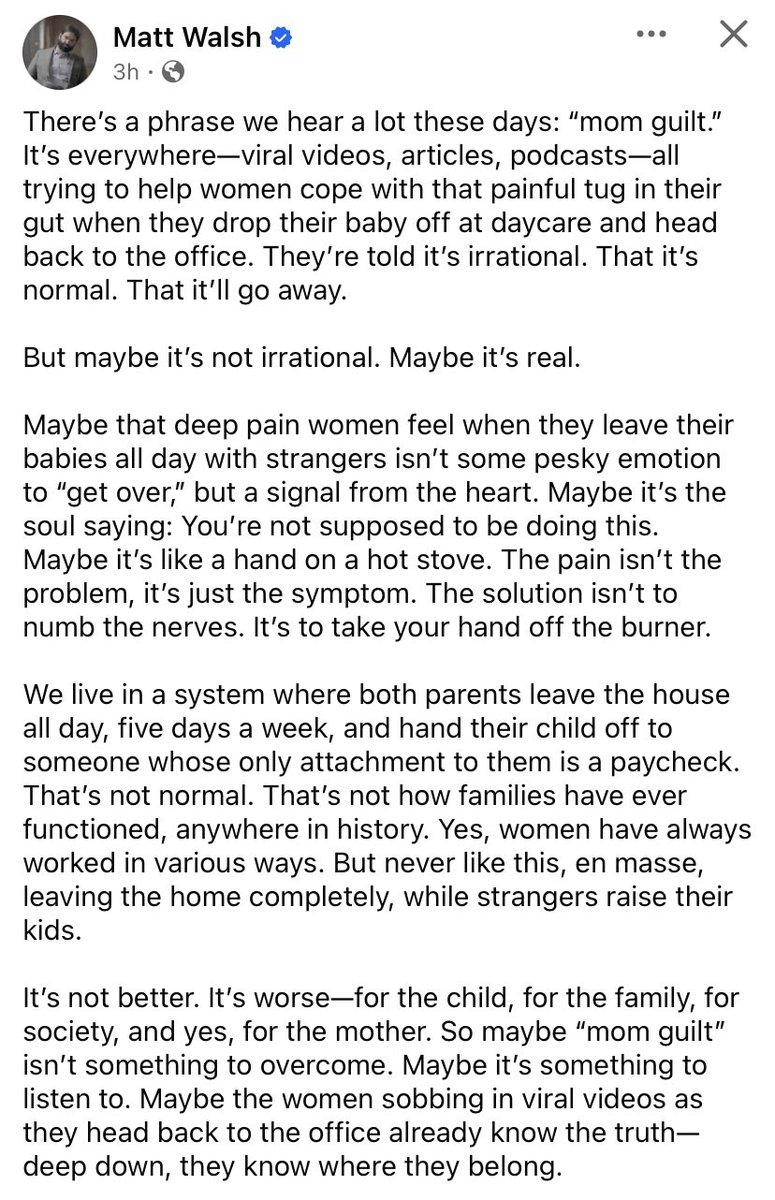 godlywomanhood's tweet photo. The reason they have guilt is because they are guilty!!! They should be home with their babies and children. https://t.co/Wel7uqzxlF