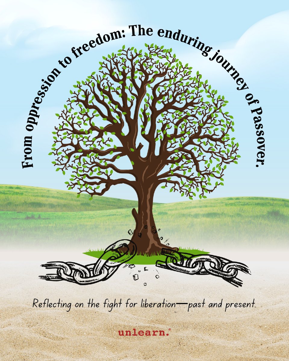🔗 From oppression to freedom.

Passover isn’t just a story of the past—it’s a reminder that the fight for liberation is ongoing.

From slavery to renewal, from struggle to strength—this sacred tradition honours resilience, remembrance, and the hope of what’s still possible.

As