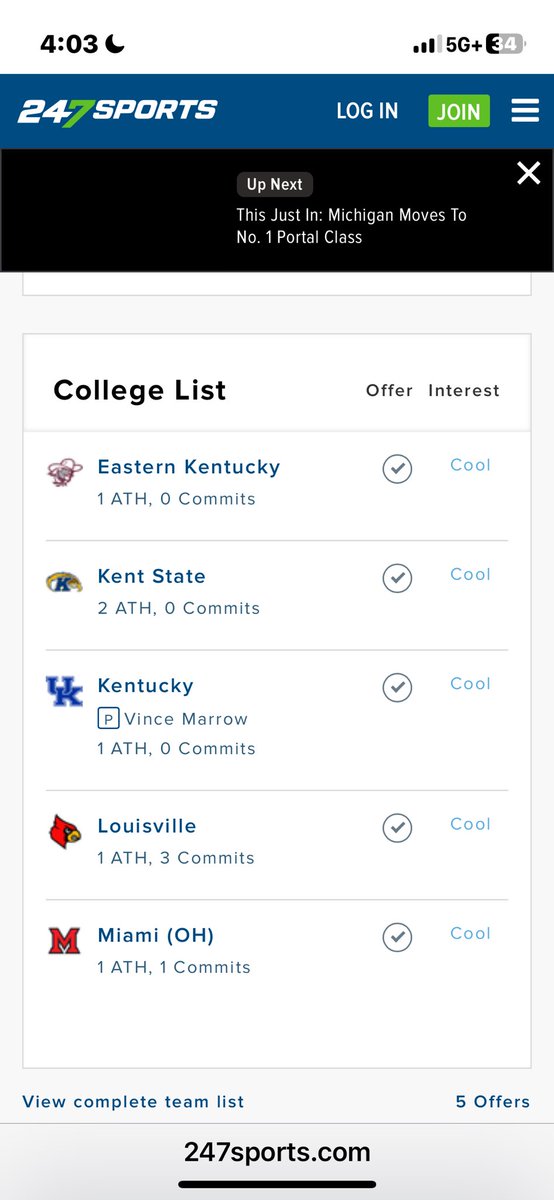 hudl.com/v/2Qqb6W
4.5 40 Laser (UA Camp) 
Ready to get my spring recruitment started!