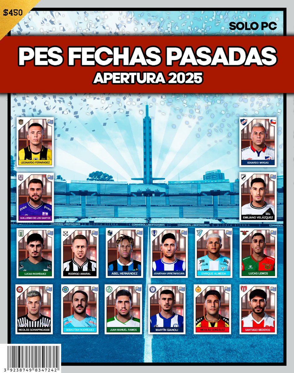 Pes Fechas Pasadas (@pfechaspasadas) on Twitter photo Disponible la v9.
Gracias infinitas a los amigos que siempre nos ayudan.
<a href="/Adrian06101985/">Adrian Gonzalez</a> <a href="/PESCLASICO/">PES CLÁSICO</a> <a href="/gordoumbanda/">grdumbandafacemaker</a> <a href="/esteban_angle/">TheViper12</a> <a href="/massa_facemaker/">Massa Facemaker</a> <a href="/XavierLassaga/">Xavier Lassaga</a> <a href="/the_pelado/">Brunacci Cristian</a>. Disponible la v9.
Gracias infinitas a los amigos que siempre nos ayudan.
<a href="/Adrian06101985/">Adrian Gonzalez</a> <a href="/PESCLASICO/">PES CLÁSICO</a> <a href="/gordoumbanda/">grdumbandafacemaker</a> <a href="/esteban_angle/">TheViper12</a> <a href="/massa_facemaker/">Massa Facemaker</a> <a href="/XavierLassaga/">Xavier Lassaga</a> <a href="/the_pelado/">Brunacci Cristian</a>.