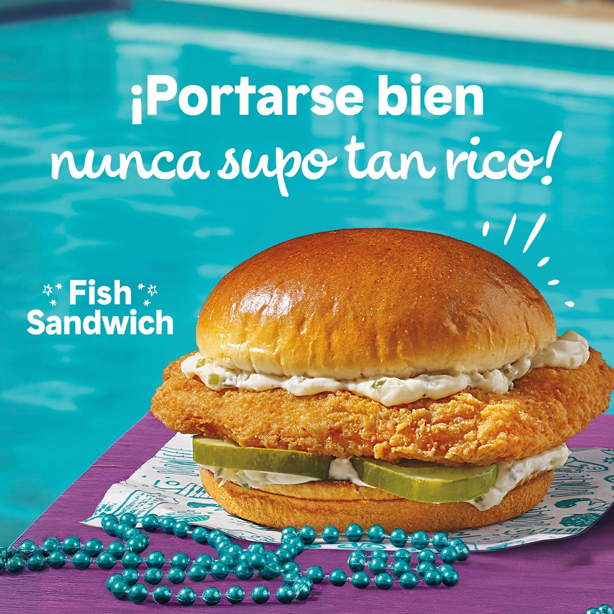 Prepárate para las vacaciones de la forma más deli posible.
Directo desde Louisiana, el Fish Sandwich está 100% aprobado para cuaresma. 🐟🔥