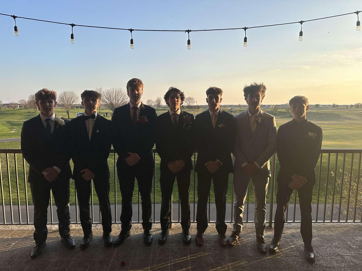 Our guys cleaned up well for prom!
We are proud of who they are as young men, and are looking forward to the rest of the season with them.