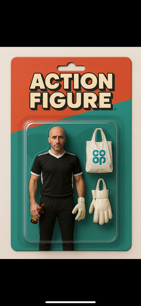 Ex goalkeeper. Turned football coach. Turned Coop Store Manager. (+ Loves a beer).