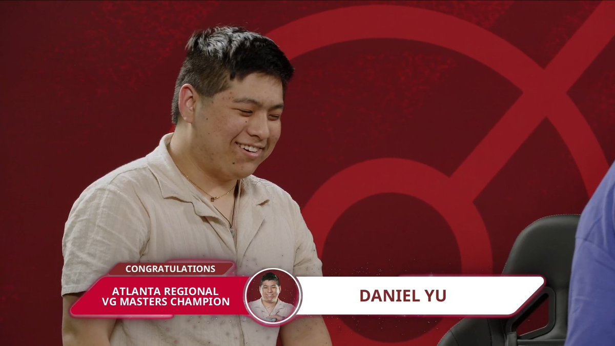 Congratulations to 🇺🇸 Daniel Yu (<a href="/ArKaneVGC/">ArKane</a>), your 2025 Atlanta Regional Champion! 🇺🇸🏆 #PlayPokemon

Daniel's previous achievements:
▶️ 2025 Louisville Regional Top 64
▶️ 2024 Worlds Top 32
▶️ 2024 NAIC Top 64
▶️ 2024 Charlotte Regional Top 64