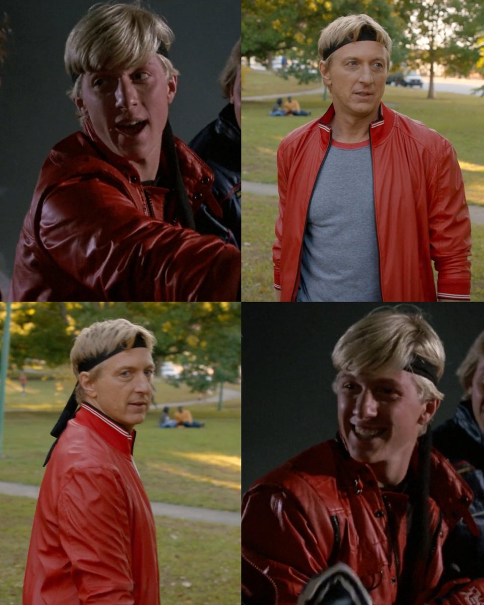 zabkkai's tweet photo. johnny lawrence in a red jacket save me https://t.co/kJyi4I3RPK