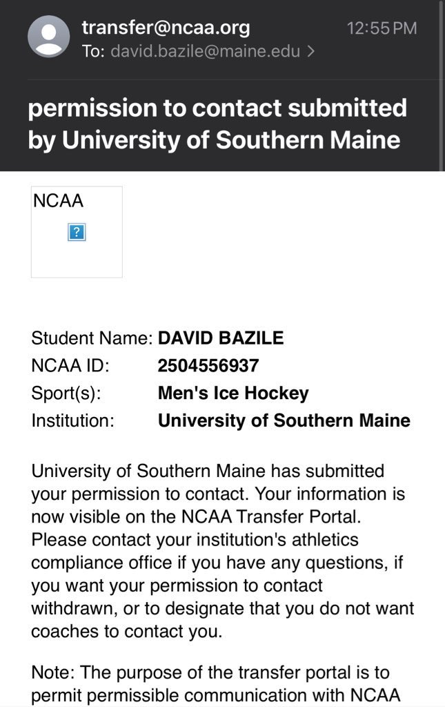 David Bazile (@david_bazile) on Twitter photo I’m officially in the transfer portal with 3 years of eligibility.
Email: David.bazile@maine.edu
Number: 617-501-8567
Film: youtu.be/lQoGo1yUGKc?si… I’m officially in the transfer portal with 3 years of eligibility.
Email: David.bazile@maine.edu
Number: 617-501-8567
Film: youtu.be/lQoGo1yUGKc?si…