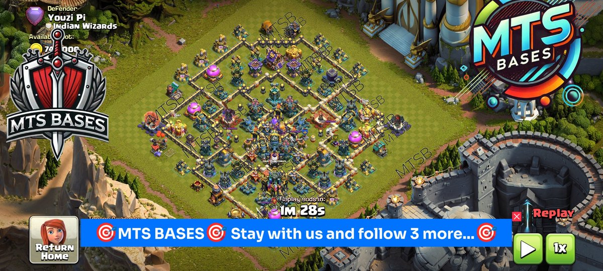 # mtsbases
1. Vo TinH
link.clashofclans.com/en?action=Open…
2. TT. ksYusha
link.clashofclans.com/en/?action=Ope…
3. Youzi pi
link.clashofclans.com/en?action=Open…
 Follow and retweet for more base ♥️