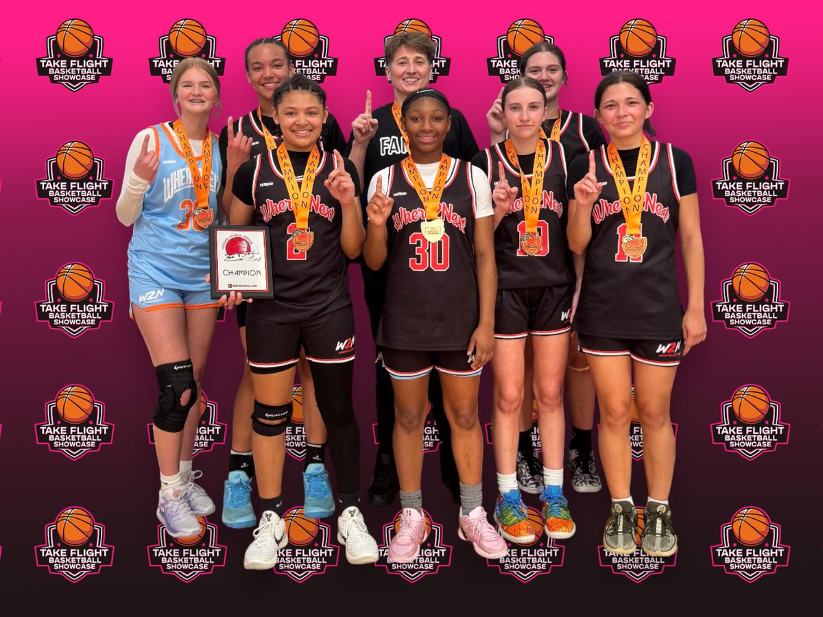 OhioBasketball.com (@ohio_basketball) on Twitter photo Take Flight Basketball Showcase, 8th-grade girls gold division champs, Where2Next! <a href="/W2N_WBB/">WHERE2NEXT</a> Take Flight Basketball Showcase, 8th-grade girls gold division champs, Where2Next! <a href="/W2N_WBB/">WHERE2NEXT</a>
