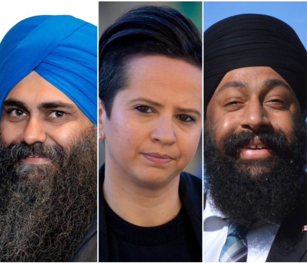 Here are the TOP Conservative party MPs putting Canada First! 

Left: Connected to World Sikh Organization, brother charged w/ cocaine trafficking

Middle: Jewish Lesbian, lobbyist for Wal-Mart during CV-19 lockdowns

Right: opposes deportations of international students
