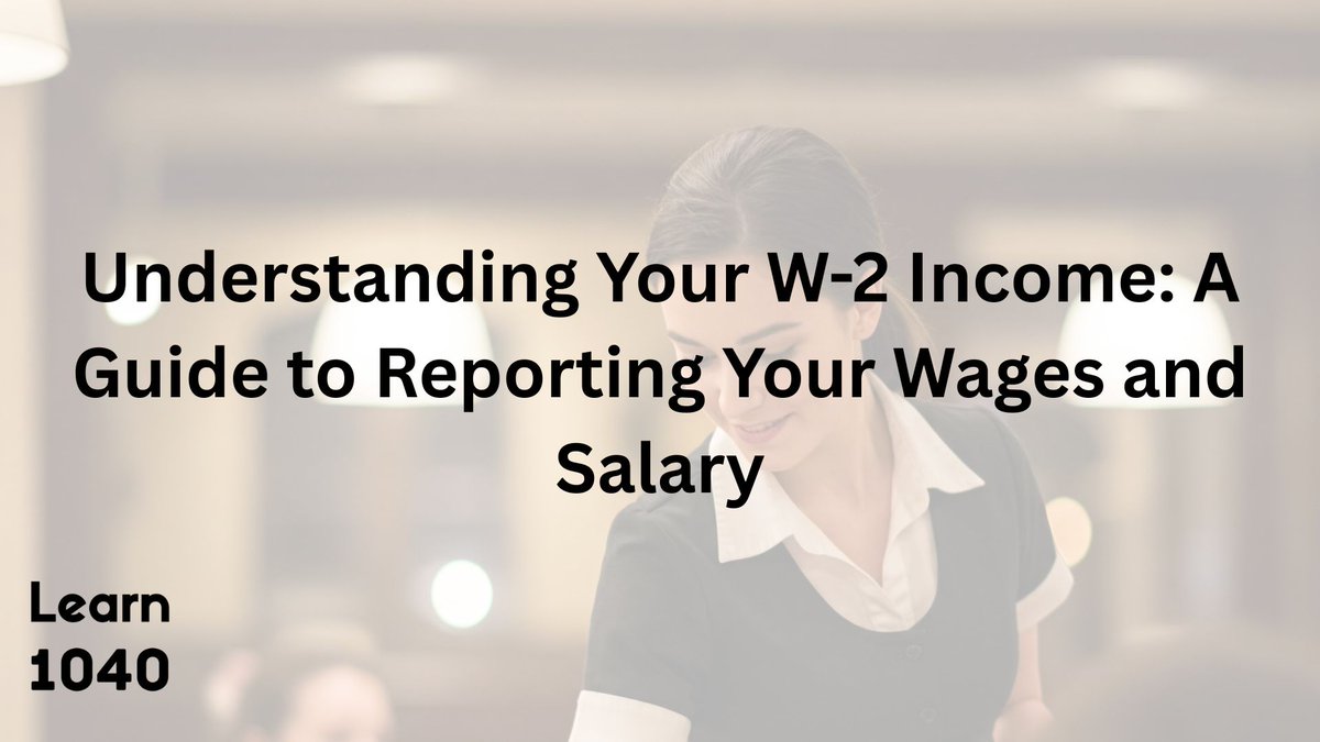 learn1040's tweet image. Are you a restaurant or retail employee who is confused about your taxes? If so, you're not alone. Many workers in these industries are unsure about how to understand their W-2 form. Link in bio.