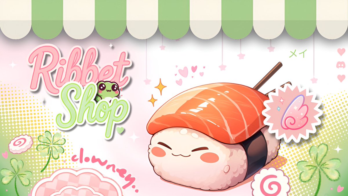 NoeEepy's tweet image. 🍣✨️3 Months Crew Giveaway!!🍣✨️
Requirements:
🐸 Follow me and @ConfusedRibbet
🐸 Join server discord.gg/FbNKdEMq
Ends 36 hrs 🍣🐸✨️Gl!