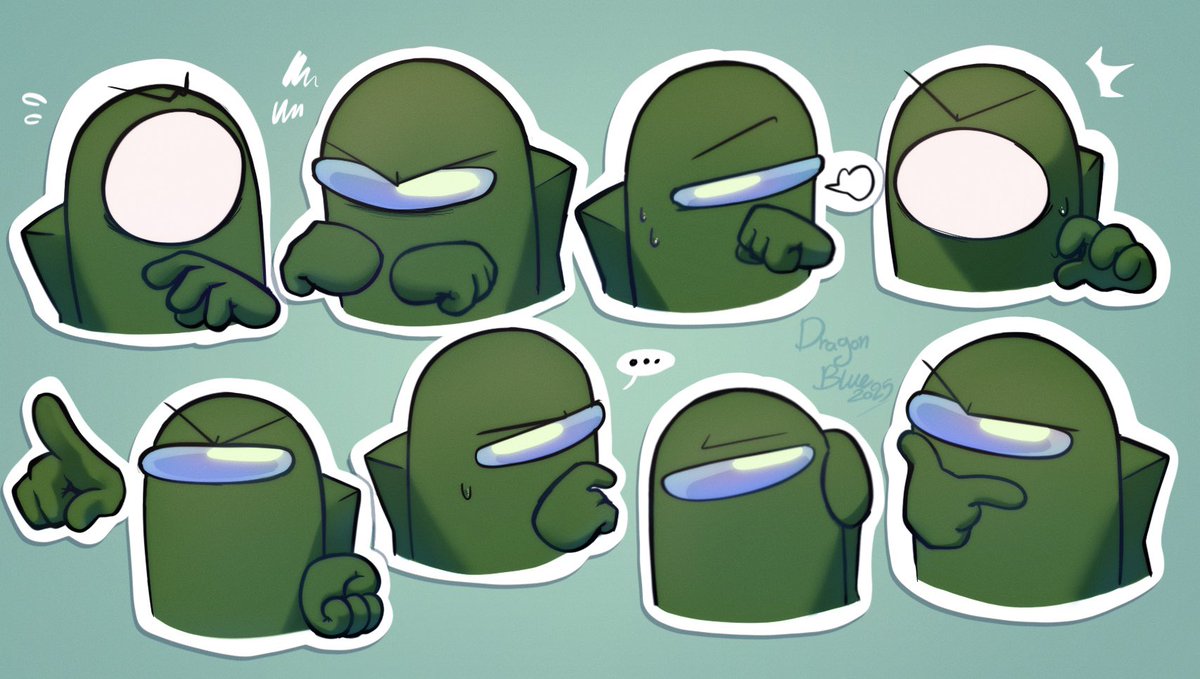 Doodle green emotes
#Rodamrix #amongusart #amongusfanart #amongusOC