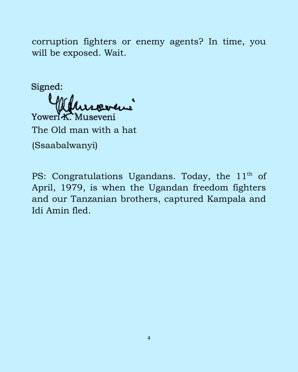 The Grill: Part 1 – Museveni on #AHA23

An Open Letter to His Excellency President Yoweri Kaguta Museveni:  On Governance and the Focus on LGBTIQ+ Ugandans

Your Excellency,

For decades, your leadership has shaped Uganda’s trajectory, yet persistent questions about governance,