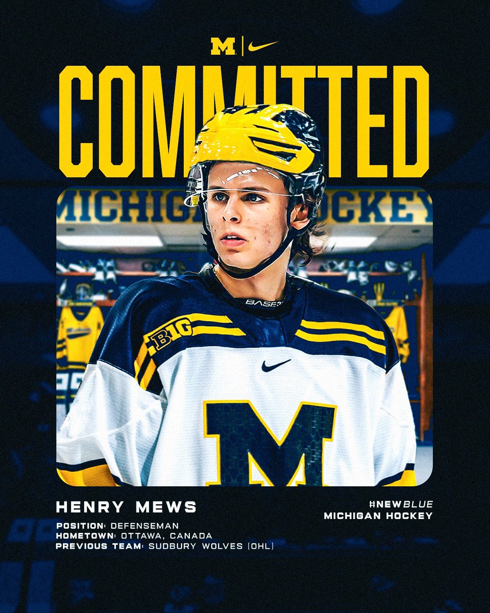 Excited to announce my commitment to play at the University of Michigan next season. 
#goblue〽️