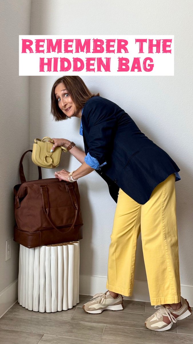 Remember to pack a smaller bag inside your ‘Personal Item’ bag so you have a  touring crossbody on your trip ✈️

#LTKTravel #LTKItBag
<a href="/shopLTK/">LTK</a> 

liketk.it/5aA61