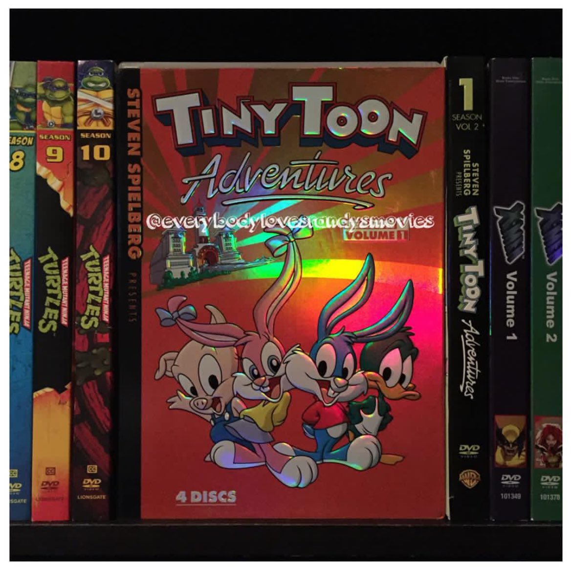 RandysMovies's tweet photo. TV Show: #TinyToonAdventures: Season 1, Volume 1 (1990)
Starring: #CharlieAdler #JoeAlaskey #DannyCooksey #JohnKassir #MauriceLaMarche #TressMacNeille #GailMatthius #DonMessick #CandiMilo #RobPaulsen #KathSoucie #CreeSummer #FrankWelker
Directed By: Multiple Directors
#DVD
#CouchPotato
#TVShowCollector
#DVDCollection
#TVShowCollection
#TVJunkie
#LooneyTunes
#Fox
#PhysicalMedia
#TVTwitter