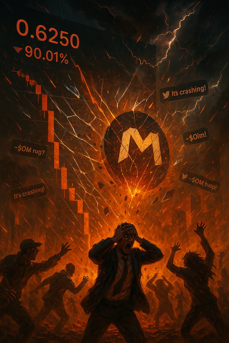 Don't know if I have to cry or laugh 😂🥹😫 <a href="/MANTRA_Chain/">MANTRA | Tokenizing RWAs</a> $OM <a href="/jp_mullin888/">JP Mullin (🕉, 🏘️)</a> what the actual fuck!