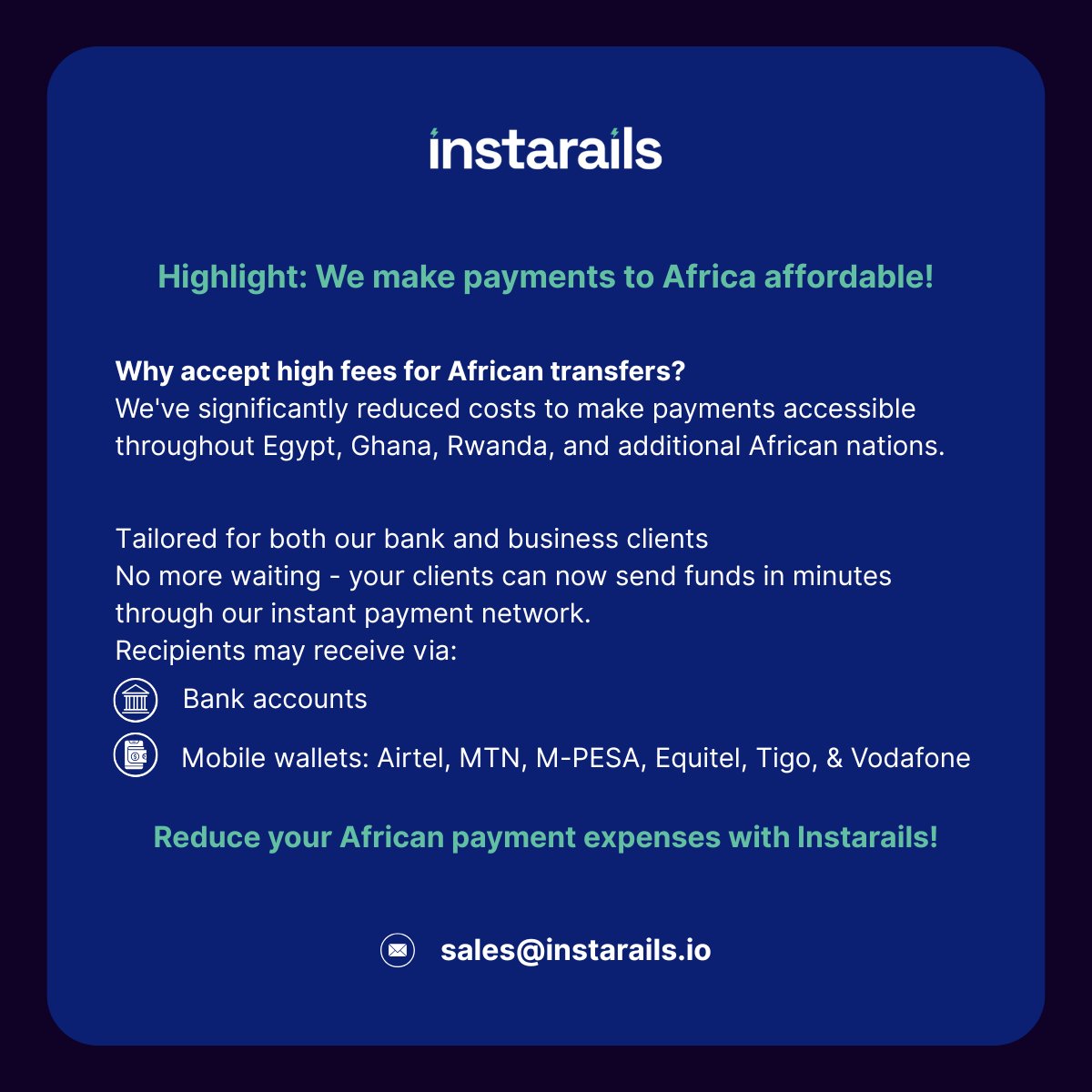 Instarails (@instarailspay) on Twitter photo 