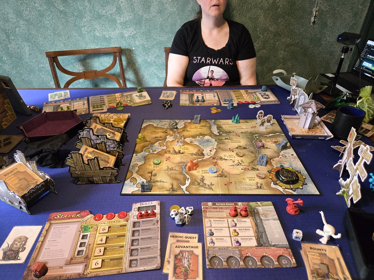 TheReal_TK4370's tweet photo. Introducing Lindsay to the greatness that is #D6
#TabletopWeekend for #ExtraLife continues.
Watch us https://t.co/a7zWY1kuZS
Support https://t.co/wAPcYT3L9B https://t.co/VJQ82eIzf5