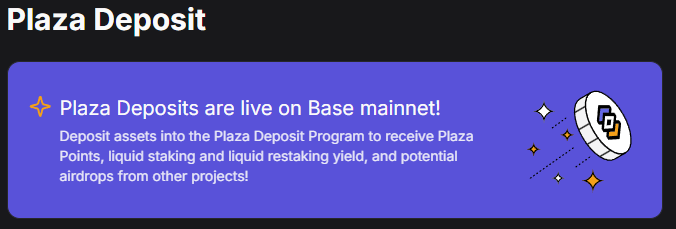vitalikaer's tweet photo. Hey there, new activity on @base network
Lend your #WETH, #wstETH, #cbETH, #rETH, #wrsETH, #weETH, #ezETH to earn points.
1$ = 10points daily
Enter Season 1, points update seasonable, so dont worry about 0 points in dashboard
Join, deposit and earn points https://t.co/9qm98mXZ6d https://t.co/VnrbSiBZq4