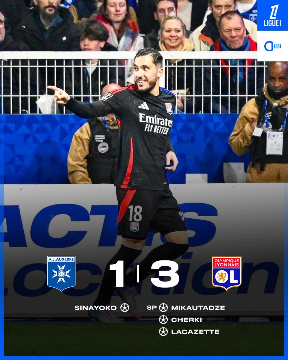 ActuFoot_'s tweet photo. 🚨 𝗟’𝗢𝗟 𝗗𝗘 𝗣𝗔𝗨𝗟𝗢 𝗙𝗢𝗡𝗦𝗘𝗖𝗔 𝗘𝗦𝗧 𝗤𝗨𝗔𝗧𝗥𝗜𝗘̀𝗠𝗘 𝗗𝗘 𝗟𝗜𝗚𝗨𝗘 𝟭 𝗔̀ 𝟭 𝗣𝗢𝗜𝗡𝗧 𝗗𝗨 𝗣𝗢𝗗𝗜𝗨𝗠 ! 🤯❤️💙

L’OM n’est plus qu’à 1 point.
L’AS Monaco n’est plus qu’à 2 points.

Les Lyonnais veulent finir la saison 𝗘𝗡 𝗣𝗘́𝗧𝗔𝗥𝗗 💥 https://t.co/havAztMhAy