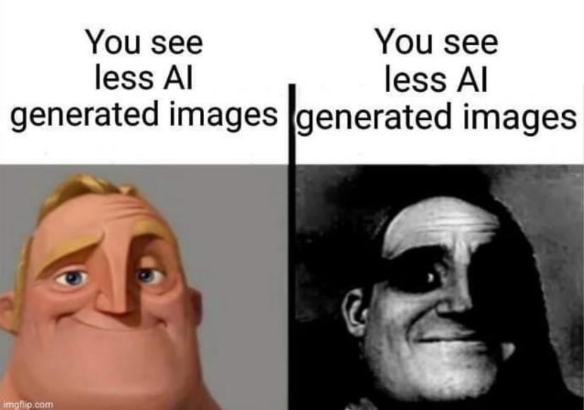 I can’t tell anymore