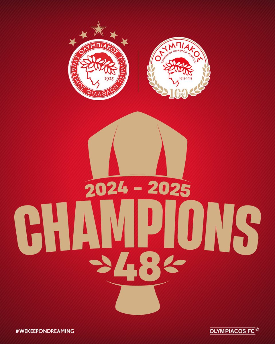 john8_carter's tweet photo. Πρωταθλημα ξανα στον Πειραια 🔴⚪️
4⃣8⃣🏆
𝝥Ρ𝝮𝝩𝝖𝝝𝝠𝝜𝝩𝝜𝝨 𝝚𝝠𝝠𝝖𝝙𝝤𝝨 𝟮𝟬𝟮𝟰-𝟮𝟬𝟮𝟱 / 𝗚𝗥𝗘𝗘𝗞 𝗖𝗛𝗔𝗠𝗣𝗜𝗢𝗡𝗦 𝟮𝟬𝟮𝟰-𝟮𝟬𝟮𝟱  
🔴⚪️ 𝗢𝗟𝗬𝗠𝗣𝗜𝗔𝗖𝗢𝗦 🔴⚪️ https://t.co/ZZQalDQOmh