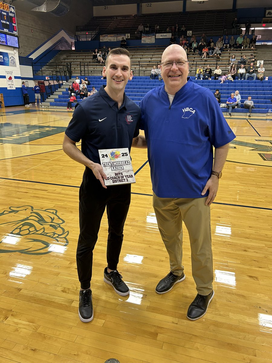 Congrats to Trent Moorhead of Hauser HS for being named District 3 Coach of the Year and tabbed to be one of our East All-Star game coaches.