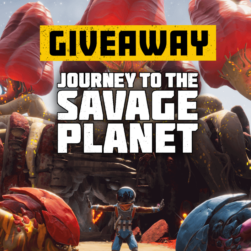 RaccoonLogicDev's tweet photo. 🟠 STEAM KEY GIVEAWAY 🟠

We're giving away 20 FREE codes for Journey to the Savage Planet! To enter:

👉 Like this post 
👉 Follow @SavagePlanetHub

Winners will be contacted on May 1! 🗓️ https://t.co/Roe5HVUl42
