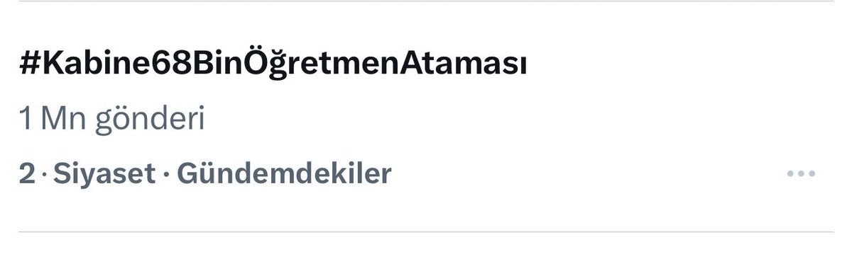 1 MİLYON olduk👏🏻

2024 KPSS tayfa ATANACAK🔥

 #Kabine68BinÖğretmenAtaması