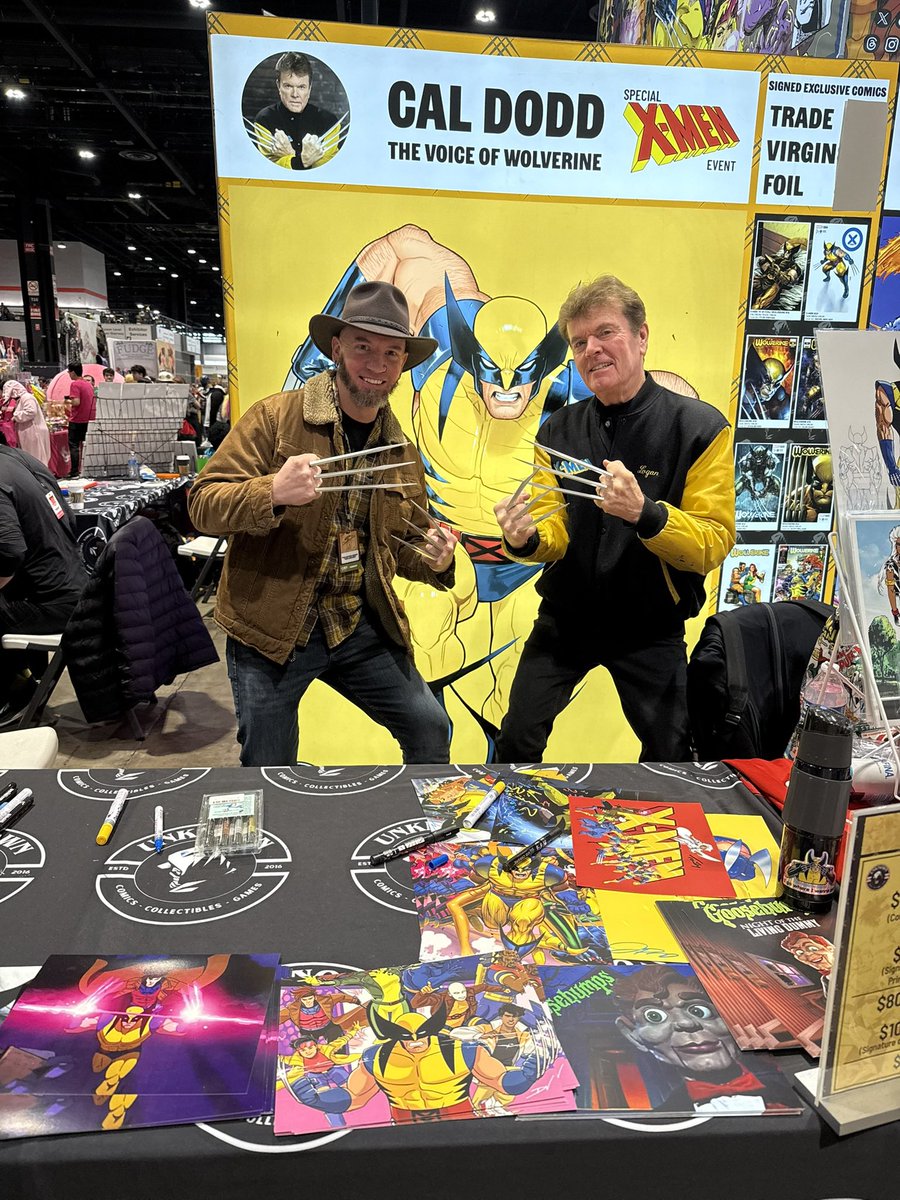 TheWolfMan1984's tweet photo. #CalDodd was such a pleasure to meet! https://t.co/rLrCWeMOtM