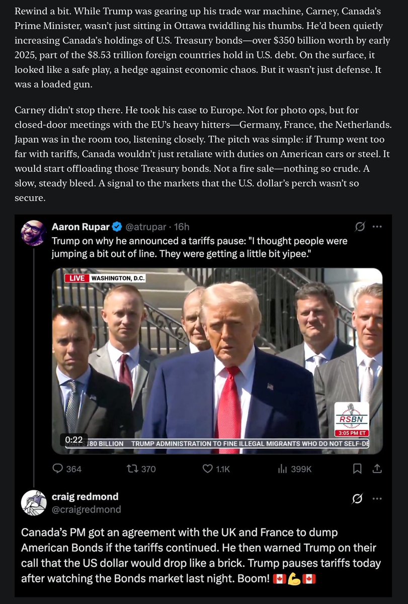 HOW CARNEY TRUMPED TRUMP