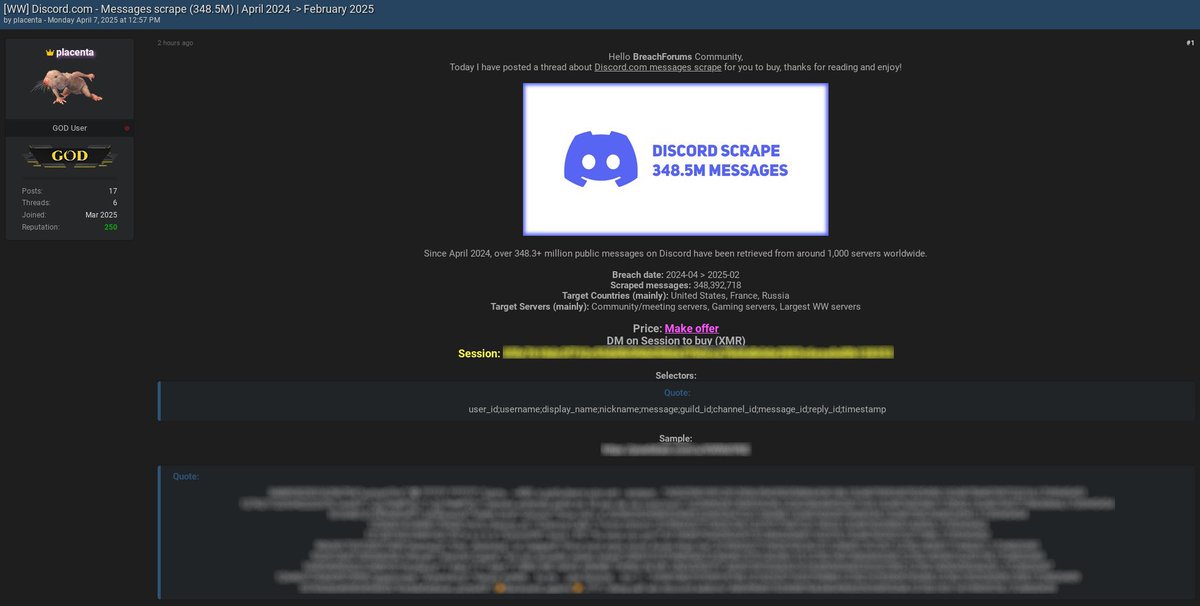 hackstacksec's tweet image. Do you trust Discord?