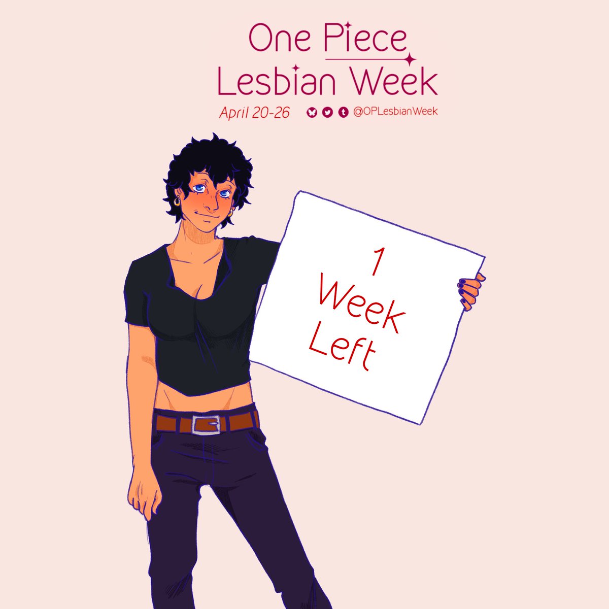 OPLesbianWeek's tweet photo. We’re officially one week away from #oplesbianweek and #oplesbianweek2025!
We can’t wait to see what everyone has produced for the event! https://t.co/Yy6qprjwPr