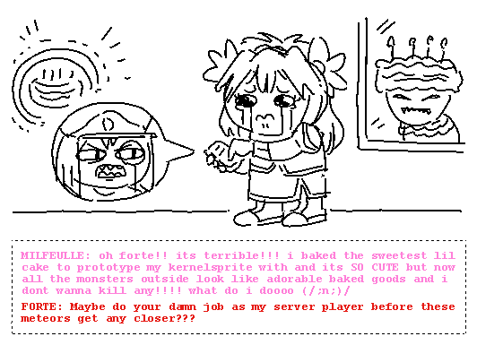 only thing better than drawing my fav homestuck characters is drawing my fav characters in homestuck #galaxyangel 
