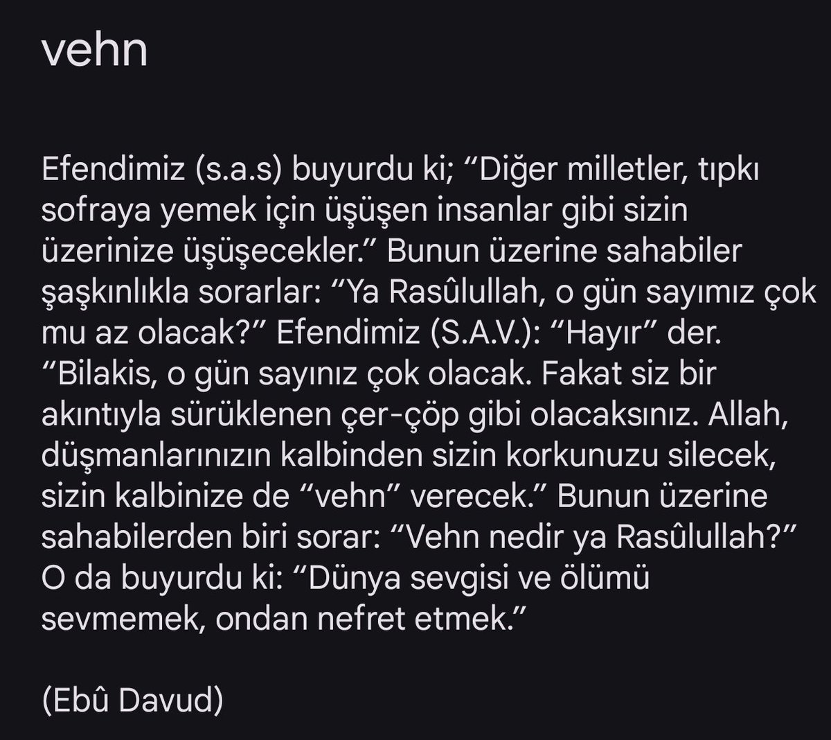 binler's tweet photo. @M_Boynukalin güçlü bir imanla #vehn kırılabilirse ancak mümkün. #fiten https://t.co/9hdsCyx6qd