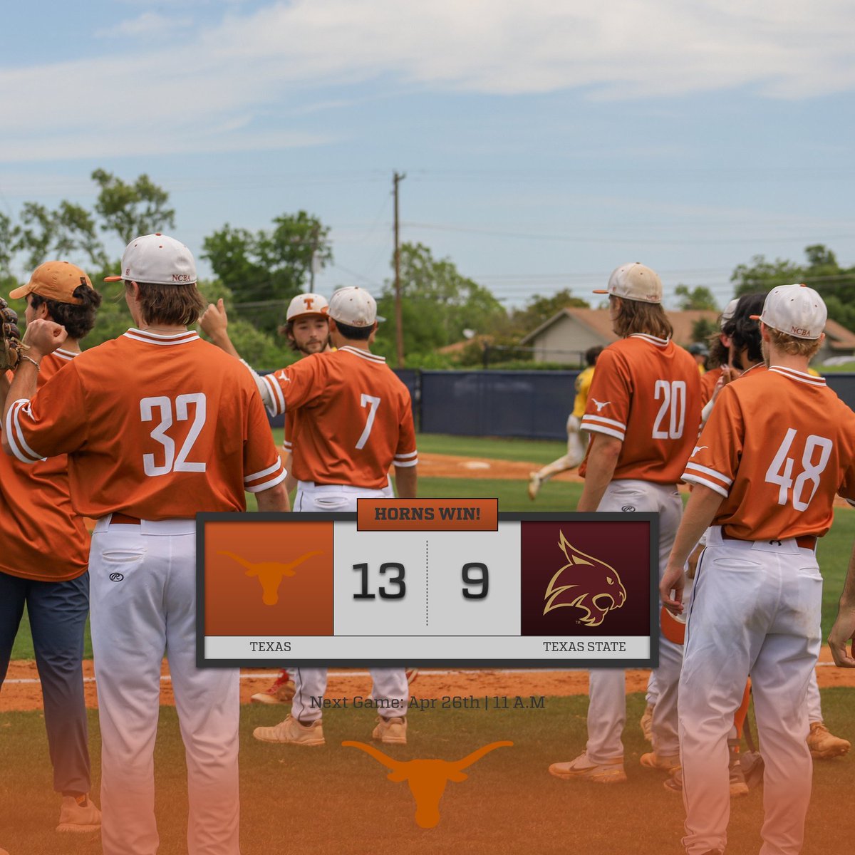 Sweeping on a Sunday always feels good!
#HookEm