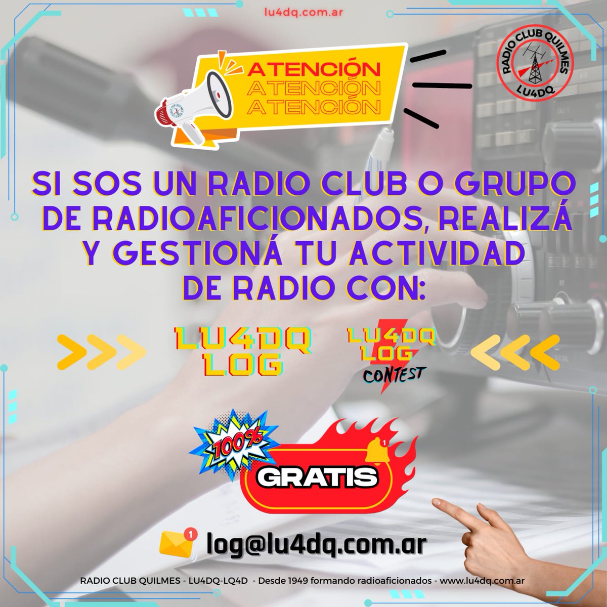 #radioaficionados #hamradio #IARU100 #radioclubes #grupos