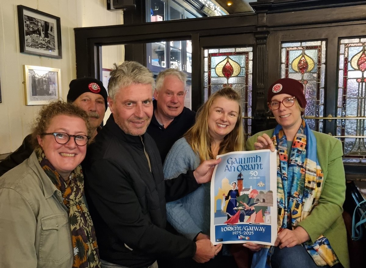 GalwayLorient (@galwaylorient) on Twitter photo Meet some of the members of the fab Galway Lorient Twinning Committee #DreamTeam
Getting ready for #GalwayLorient50 in May <a href="/GalwayCityCo/">Galway City Council</a> <a href="/VilledeLorient/">Ville de Lorient</a> <a href="/FabriceLoher/">Fabrice Loher</a> <a href="/PeterKeaneGAL/">Peter Keane</a>
<a href="/regionbretagne/">Région Bretagne</a> <a href="/FranceinIreland/">France in Ireland 🇫🇷 🇪🇺</a> Meet some of the members of the fab Galway Lorient Twinning Committee #DreamTeam
Getting ready for #GalwayLorient50 in May <a href="/GalwayCityCo/">Galway City Council</a> <a href="/VilledeLorient/">Ville de Lorient</a> <a href="/FabriceLoher/">Fabrice Loher</a> <a href="/PeterKeaneGAL/">Peter Keane</a>
<a href="/regionbretagne/">Région Bretagne</a> <a href="/FranceinIreland/">France in Ireland 🇫🇷 🇪🇺</a>