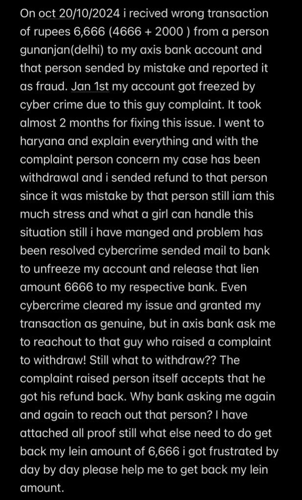Ram_braizz's tweet photo. @AxisBankSupport 

Explained everything in text image

@AxisBank @AxisBankSupport https://t.co/MJWpvHSVpg