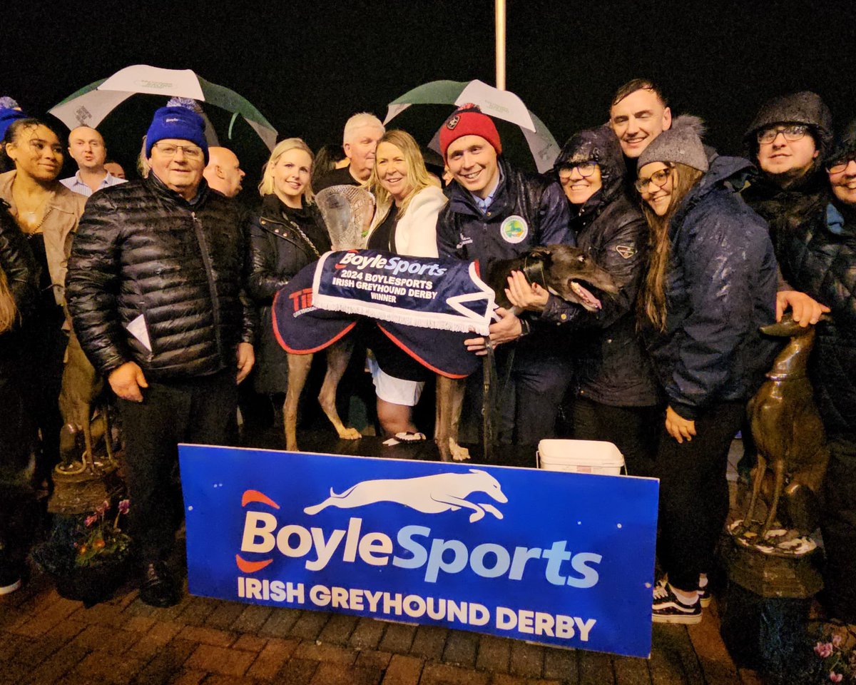 💎 BOCKOS DIAMOND 💎

The Irish Greyhound Derby champion is currently 4/1 for the English Derby 👀 

After his dominant display across the Irish Derby and electric trial time at Towcester it’s hard to not fancy him for the English Derby.

Looks good value to me 🔥