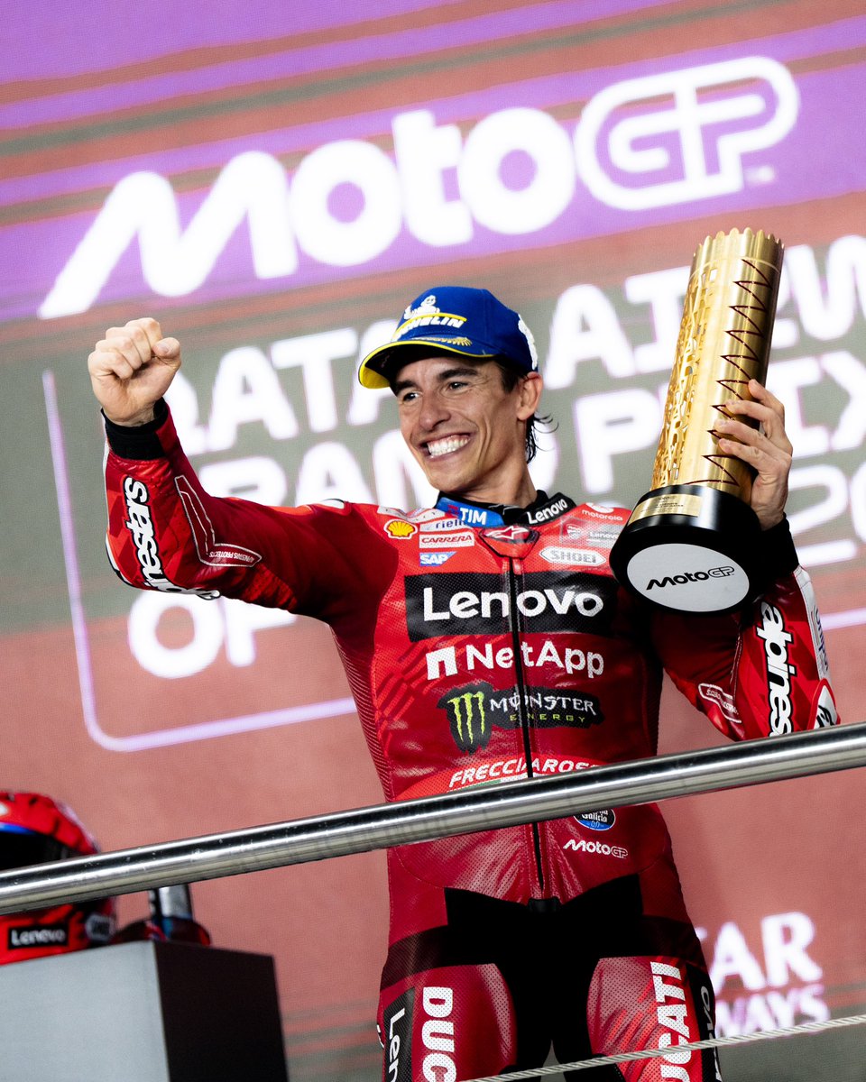 ¡GANADOR EN QATAR! 
<a href="/marcmarquez93/">Marc Márquez</a> ❤️‍🔥 • #QatarGP