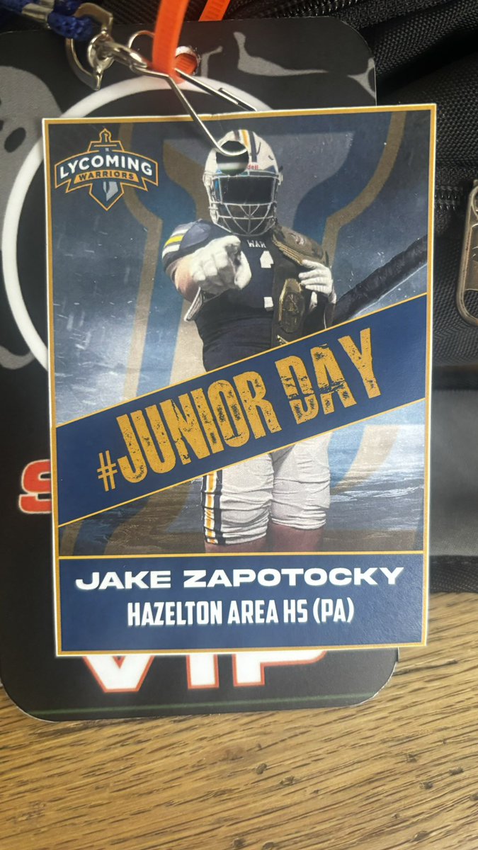 JakeZapotocky55's tweet image. Thank you @LycoWise and @WarriorsFBall for having me at todays junior day! Good day learning more about the program!!
@HAHS_COUGARS_FB
@VAPORTRAIL2471