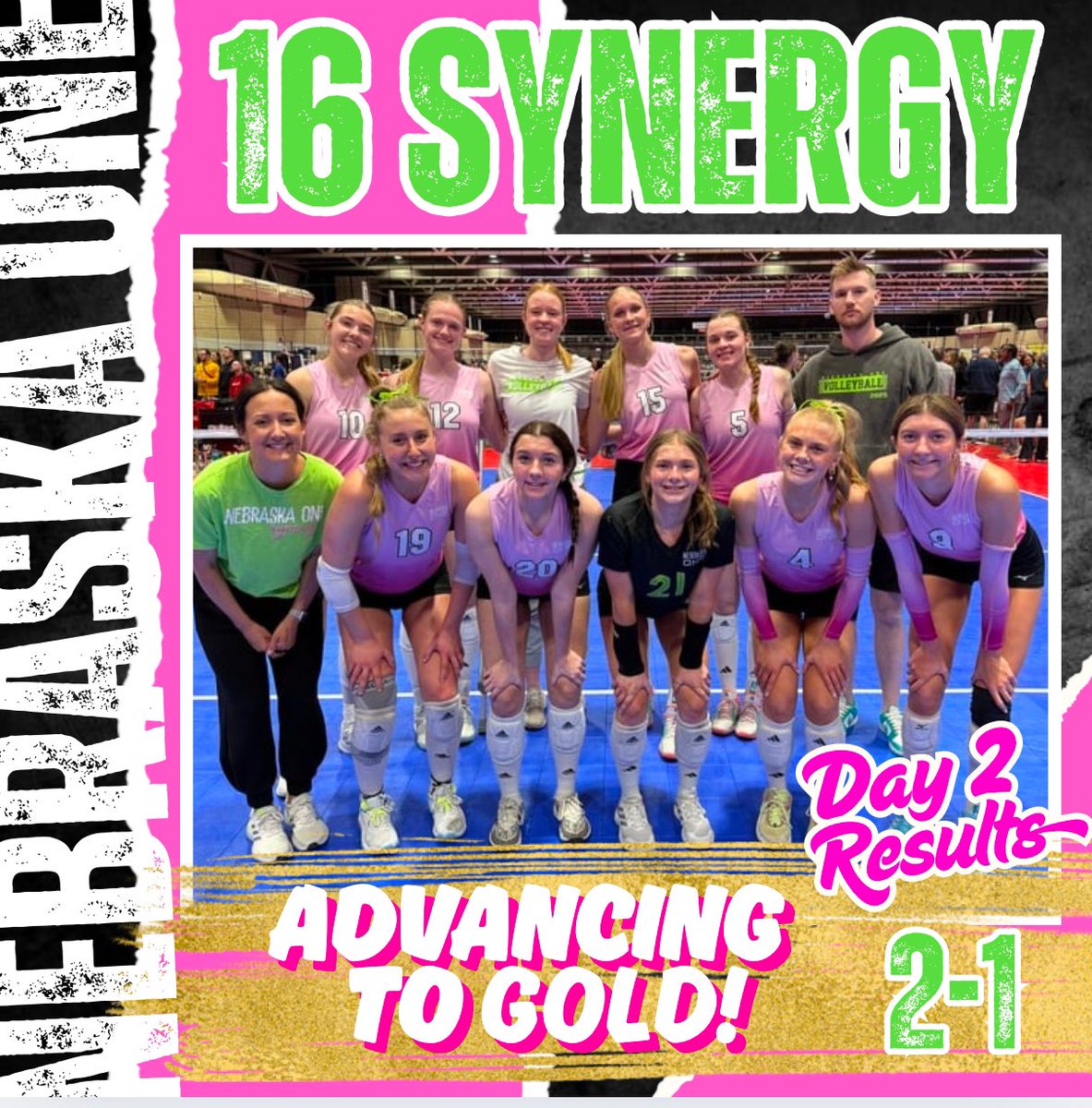 NeONE16Synergy's tweet image. Another great day! Gold bracket tomorrow.