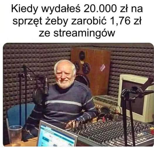 To ja obecnie, ale dla tej satysfakcji i radości z każdego widza na transmisji - WARTO