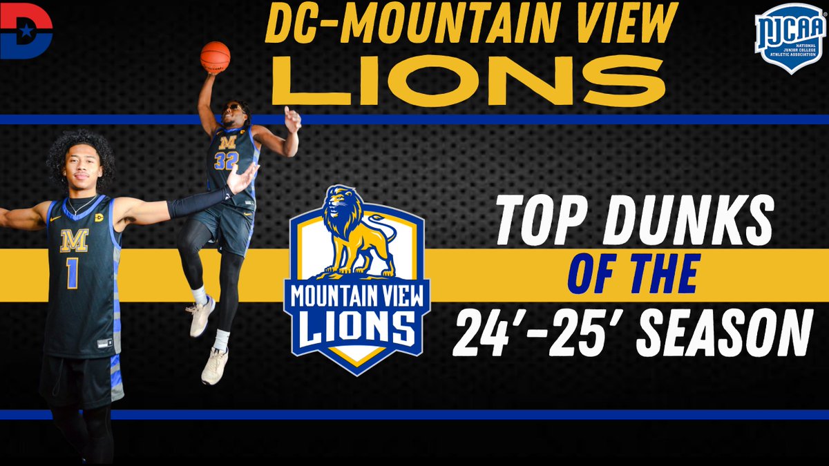 Top Dunks of the 2024-2025 Season | Dallas College - Mountain View Lions... youtu.be/yl4vBD5GhWw?si…