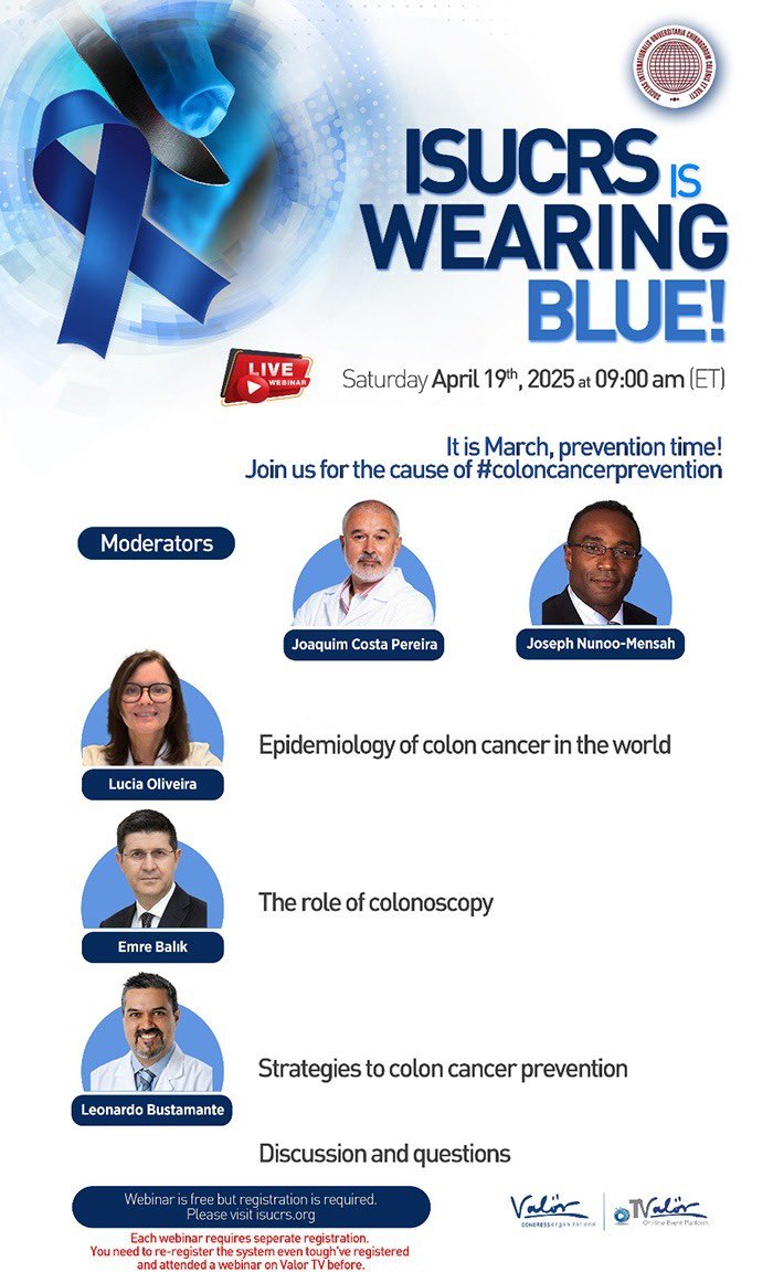 Lucia Oliveira,MD,PhD (@luciacolorectal) on Twitter photo It’s April but prevention is all year! Don’t miss this webinar! Next Saturday with <a href="/ISUCRS1/">ISUCRS</a> team👊🏻<a href="/JosephNunooMen1/">Joseph Nunoo-Mensah</a> <a href="/JoaquimCostaPe1/">Joaquim Costa Pereira</a> <a href="/Leo708/">Leonardo Bustamante-Lopez, M.D. Ph.D</a> <a href="/EmreBalikMD/">EmreBalikMD</a> It’s April but prevention is all year! Don’t miss this webinar! Next Saturday with <a href="/ISUCRS1/">ISUCRS</a> team👊🏻<a href="/JosephNunooMen1/">Joseph Nunoo-Mensah</a> <a href="/JoaquimCostaPe1/">Joaquim Costa Pereira</a> <a href="/Leo708/">Leonardo Bustamante-Lopez, M.D. Ph.D</a> <a href="/EmreBalikMD/">EmreBalikMD</a>