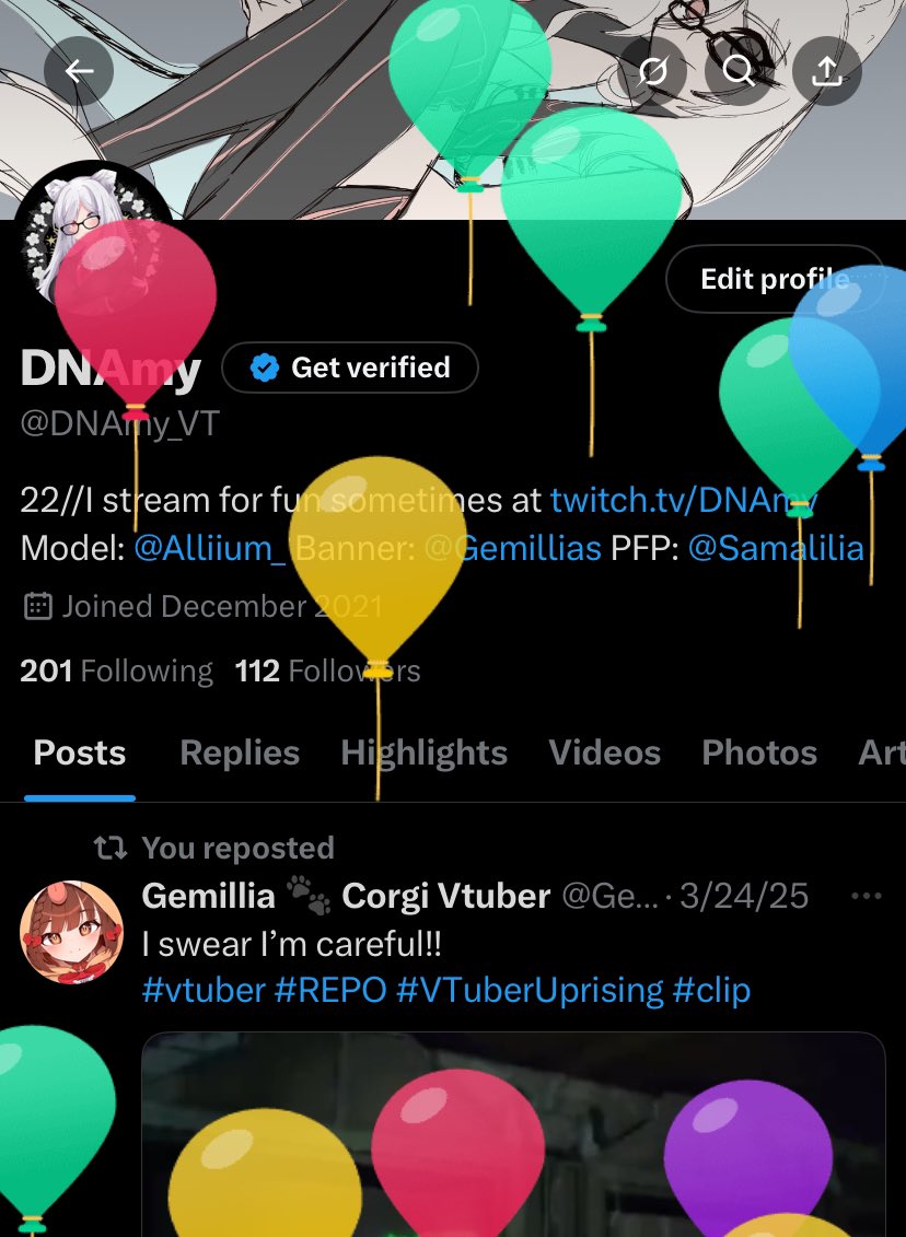 DNAmy_VT's tweet image. Happy birthday to me!