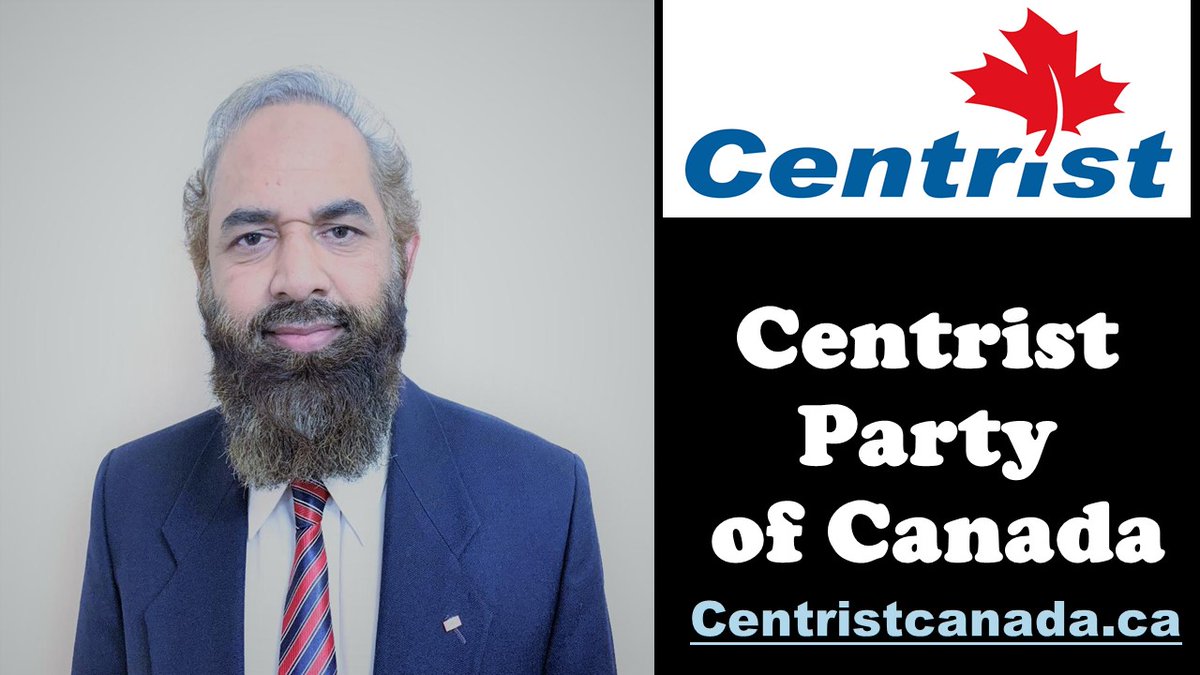 CentristCa's tweet photo. "It is important that all federal leaders show respect for each other. Politicians are role models for our youth; we need to create a positive environment in this campaign as they are watching our behavior closely."- Dr. Rana, Leader #Centrist Party Canada
https://t.co/xhpZR3ht0H https://t.co/3SuSVvGm7R
