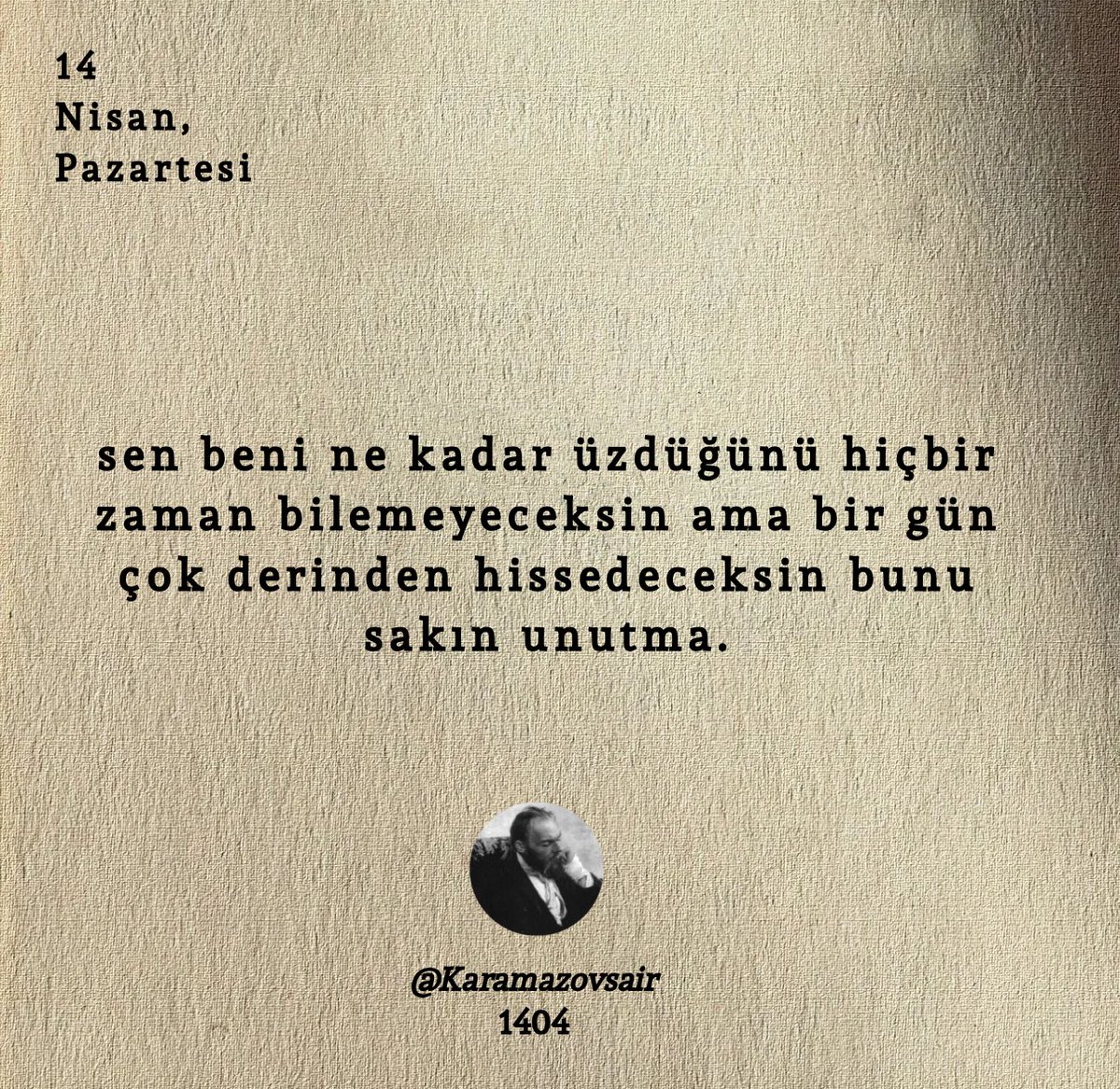 antikacumleler's tweet photo. 14 Nisan https://t.co/SeaSuE0wIY